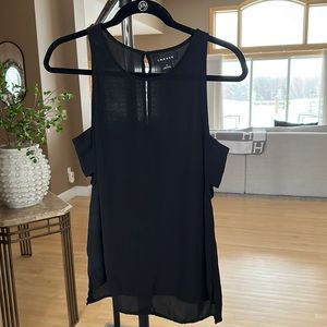 TROUVÉ Black Tank Top